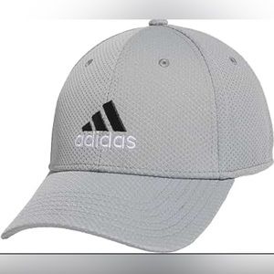 Adidas Men's Zags 2.0 Structured Mid Crown A-Flex Stretch Fit Hat